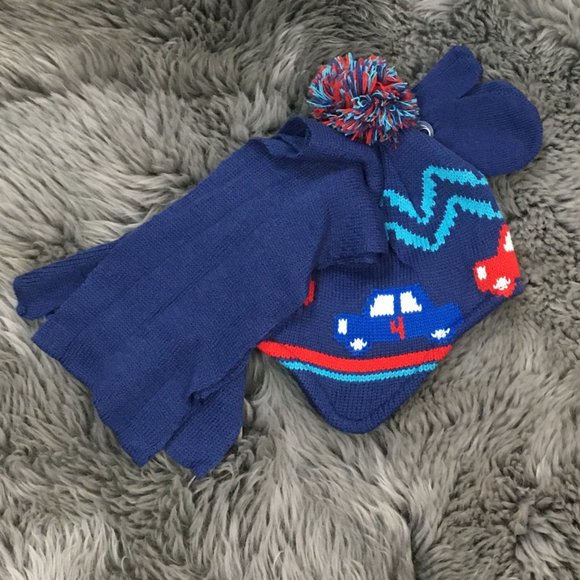 Sears | Boy's Winter Outerwear Set | 3 Pieces | Blue | Toddler - Picture 1 of 2